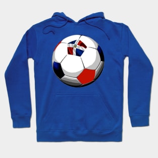 Dominican Republic Soccer Hoodie